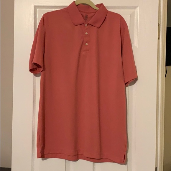 PGA Golf shirt men’s Size L in a coral color - Picture 1 of 4